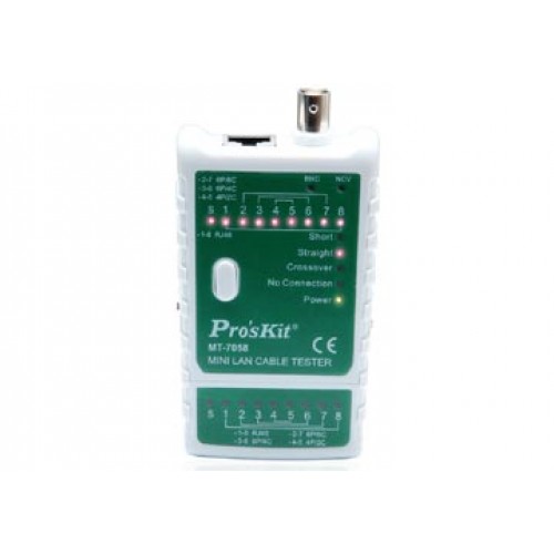 Đồng hồ test cáp mạng, điện thoại, cáp đồng trục Proskit MT-7058