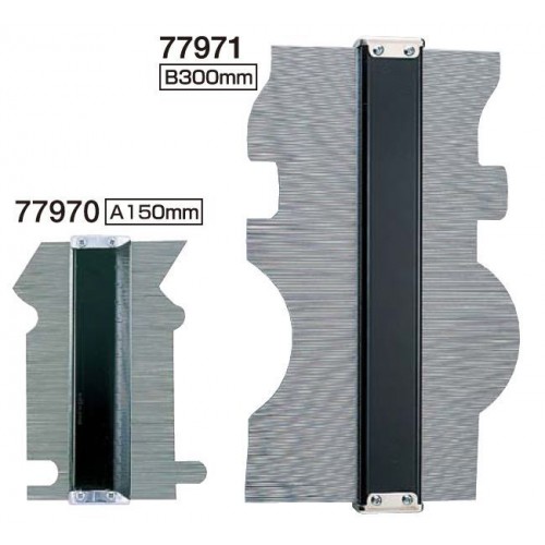 Dưỡng đo hình dạng 300mm Shinwa 77971