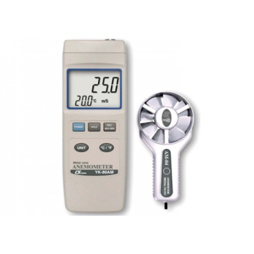 Máy đo tốc độ gió/nhiệt độ điện tử YK-80AM