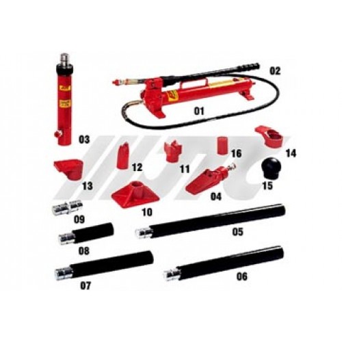 Nắn khung xe tai nạn 10 Tấn JTC-HB210