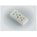 Ổ cắm không dây 3 lỗ 2 chấu