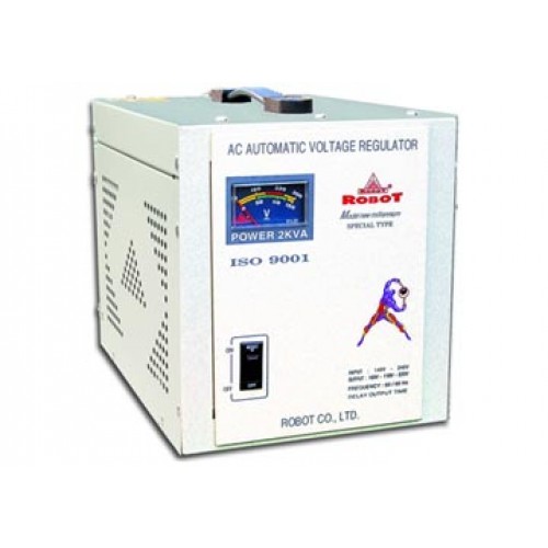 Ổn áp Servo Motor 1 pha công suất 2KVA, 90V-240V