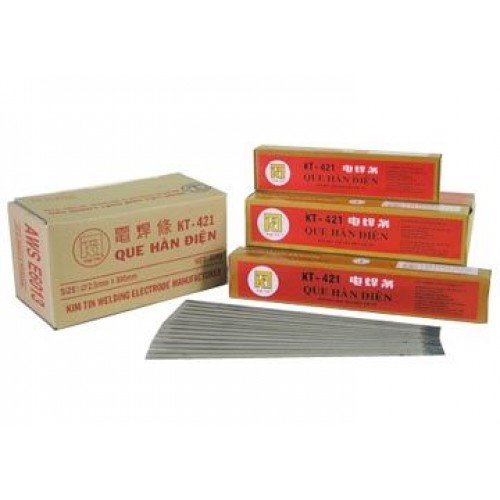 Que hàn KT-421 đường kính 3.2mm