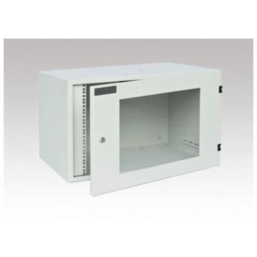 Rack 6U treo tường 1 cửa 1 quạt thông gió