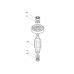 Rotor máy đục bê tông HM0810, HM0810TA Makita 516148-3