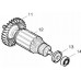 Rotor máy mài góc GA5010, GA5020, GA6010, GA6020 Makita 513703-2