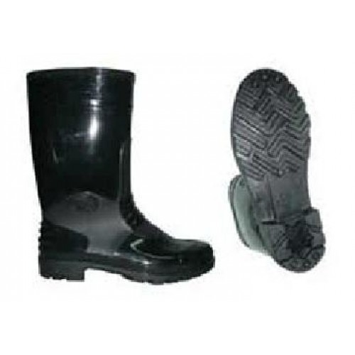 Ủng nhựa PVC màu đen UN661