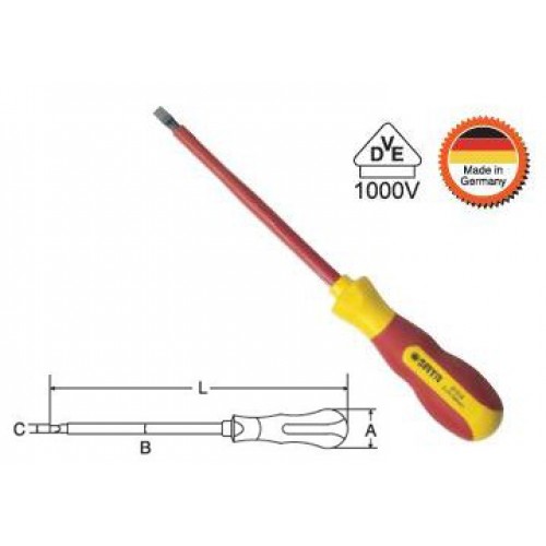 Vít dẹp cách điện 1000V 61-313 (61313)
